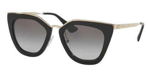 prada pr 53ss 52 1ab0a7 black|Prada Cinema PR53SS 1AB0A7 Womens Cat.